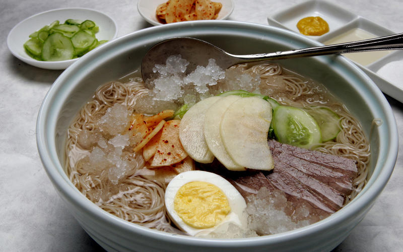 Korean Cold Noodles Mul Naengmyun Carnival Munchies